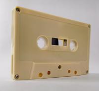 C-43 Tan Sand shell China Type I Audio cassette